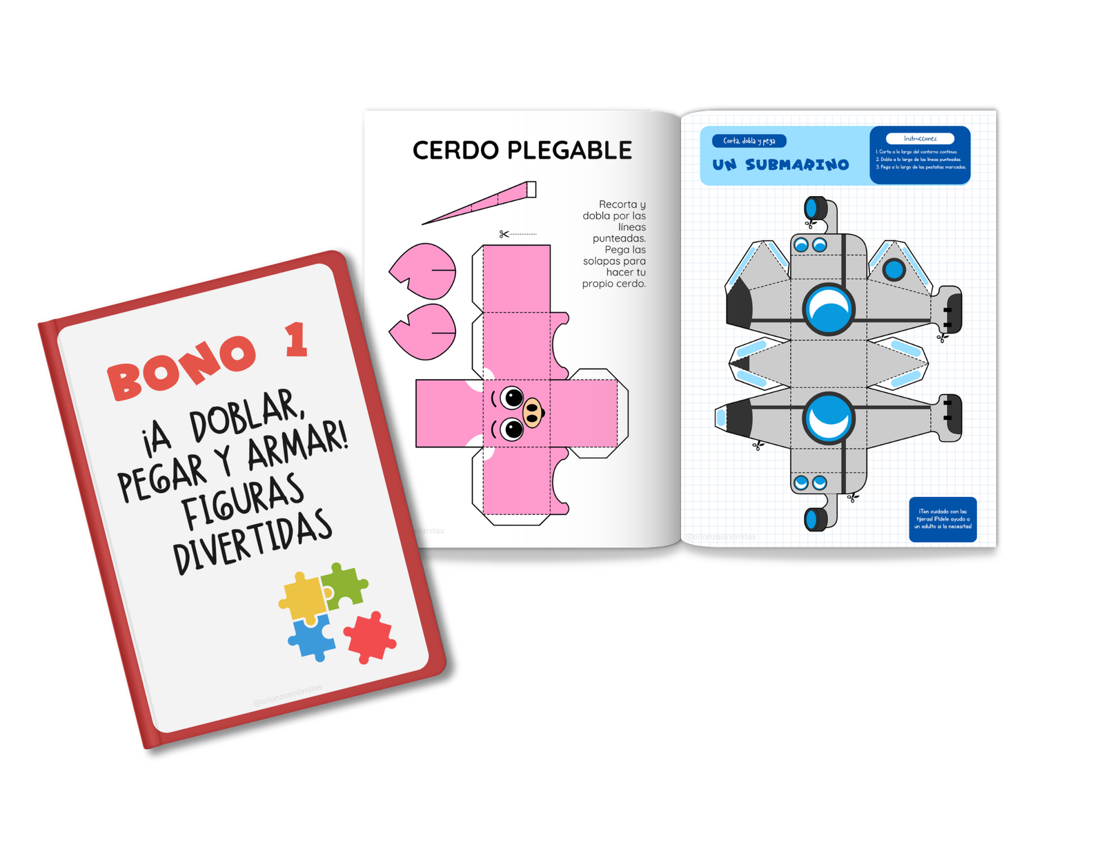Sistema de escritura activa en 3 pasos /html Vista previa Bono 1